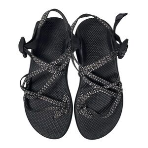 Chaco Women’s ZX/2 Dual Adjustable Strap Sandal in Boost Black Size 8
